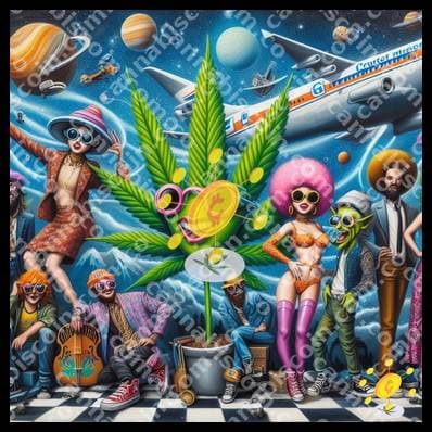 Cosmic Journey of Yerbas and Friends