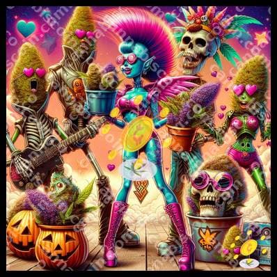 Party alien in the space fest