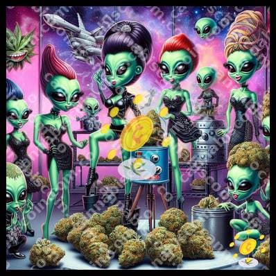 Cosmic herb at the galactic parade