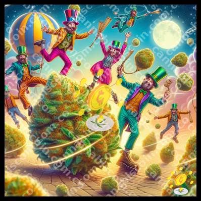 Jumping Herbs on the Moon