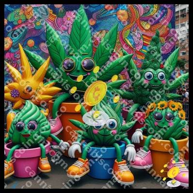 Celebration of cogollos in the parade