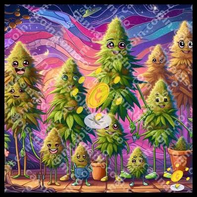 Celebration of buds in the garden