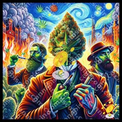 Convention of buds in flames