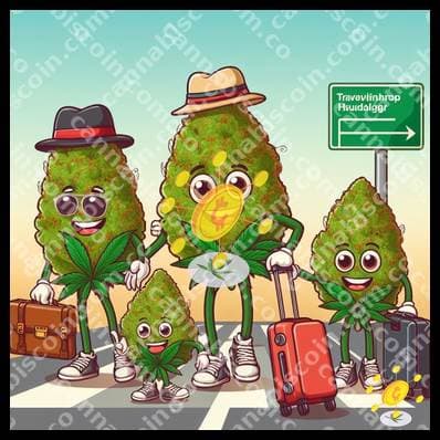 Dance of herb in the happy family