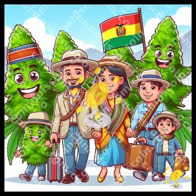 Meeting of herbs on the happy train
