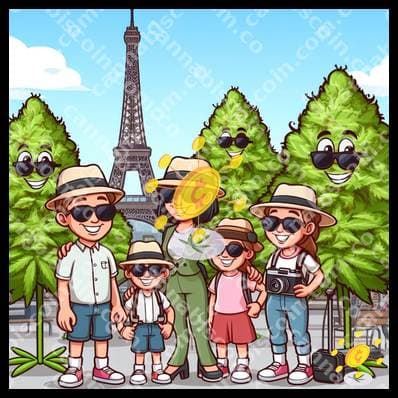 Family of buds on the adventure