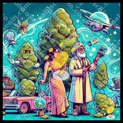 Family of buds in the city
