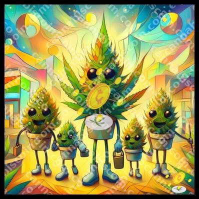 Party of buds on the road