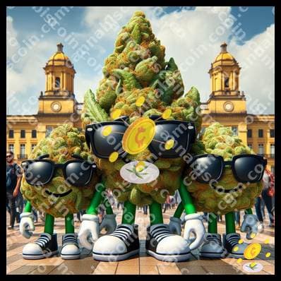 Celebration of buds in the square