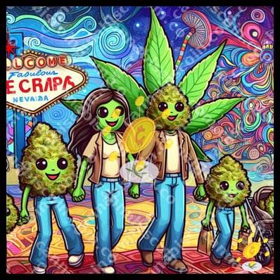 Party of ganja under the shining sun