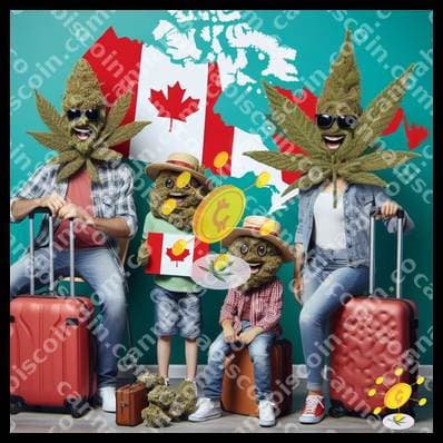 Ganyas with suitcases in the north