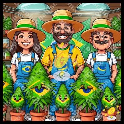 Little bow in the ganja farm