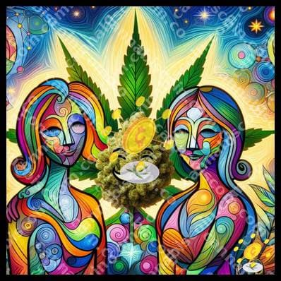 Portrait of buds in art