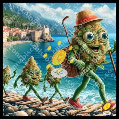 Journey of maracachafas by the sea