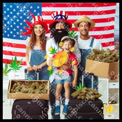 Family yerba at the American party