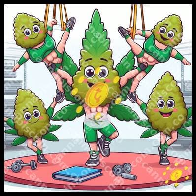 Ganyas in the herb gym