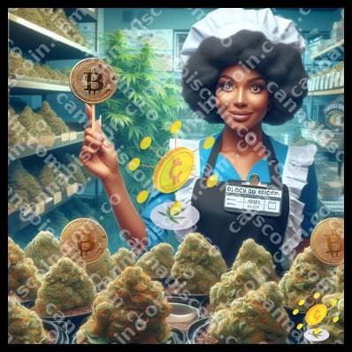 Moño of weed in the divine store
