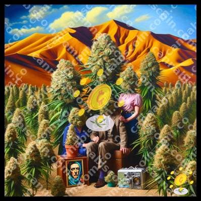 Party of Buds in the Desert