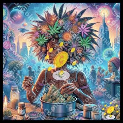 Herb in the cosmic tails dance