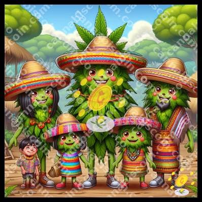 Little green in the celebration of magical plants
