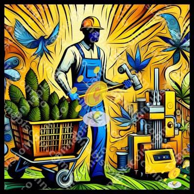 Little Ganja in the harvest of creativity
