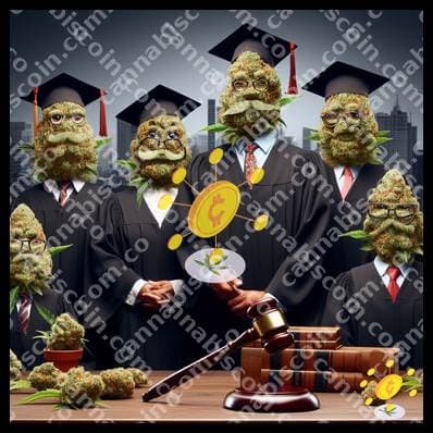 Little herbs in the graduation dance