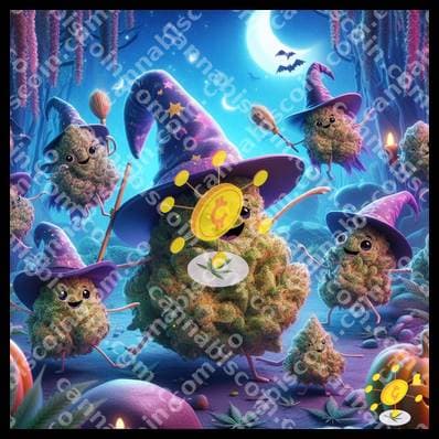 Moñito at the starry witches' gathering