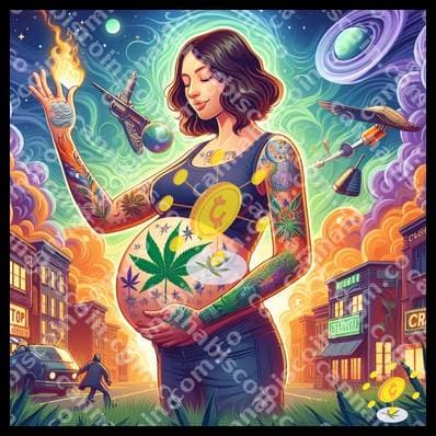 Little Ganja in the garden of smiles