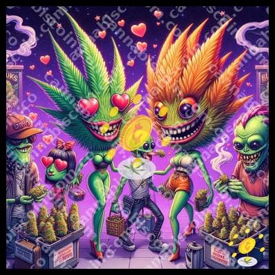 Gathering of joints at the party