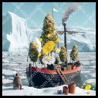 Cogollos sailing in icy waters