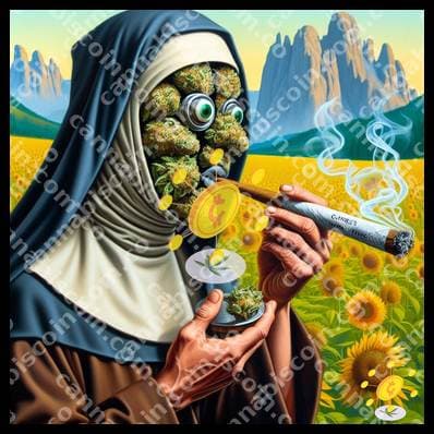 Moño in the sunflower field