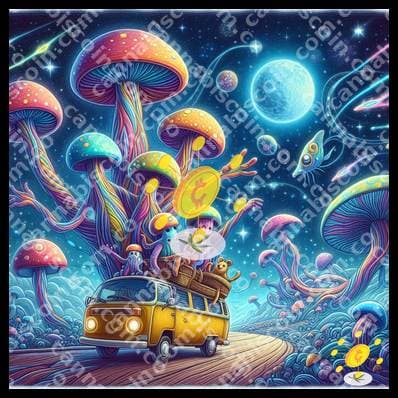 Macoña on the intergalactic journey