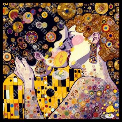 Ganyas in the dance of the kiss