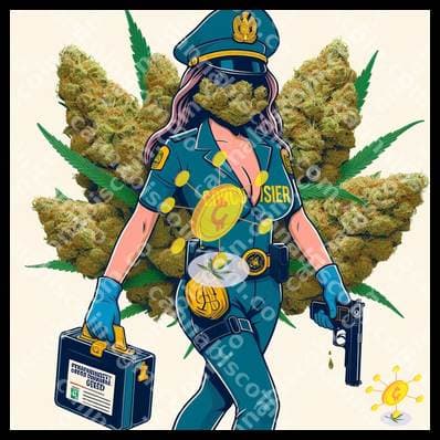 Moño in the Cannabis Patrol