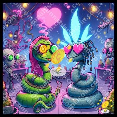 Romantic Orbit of Snake and Marimonda